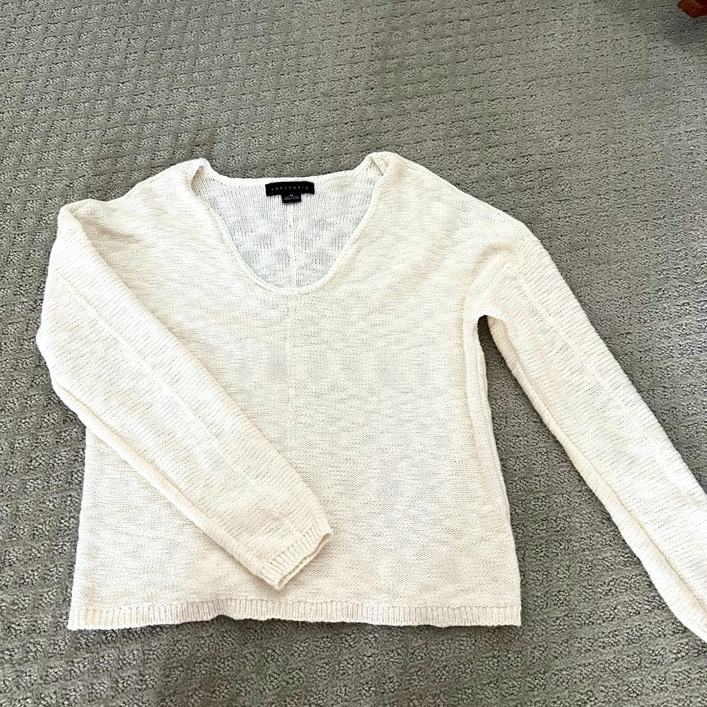 Sanctuary knit sweater, cream, worn once, very good condition, smoke free home